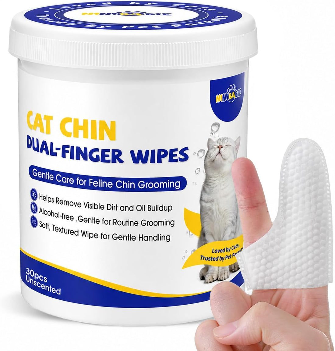 Ninibabie Cat Chin Care Wipes