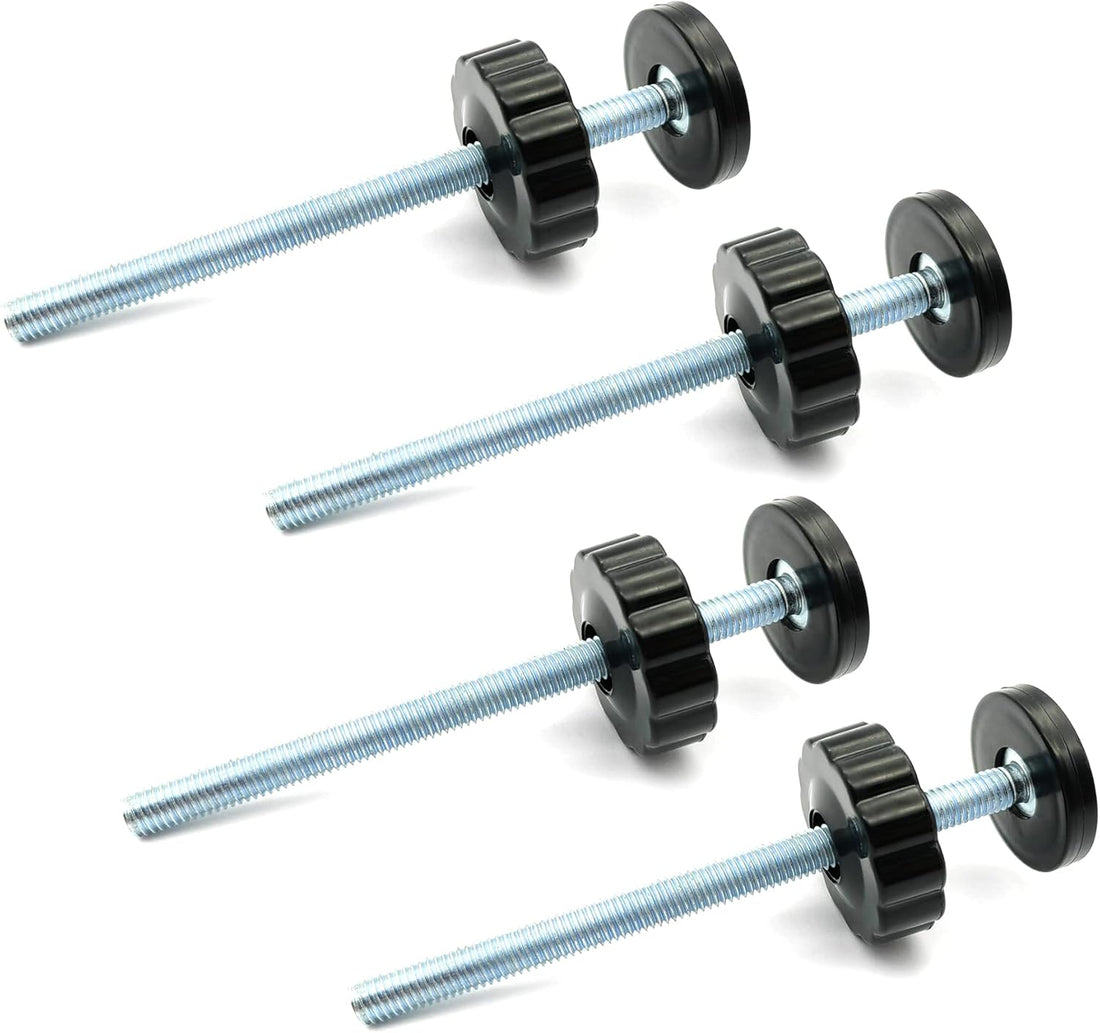Vmaisi 4 Pack 8MM Baby Gate Threaded Spindle Rod