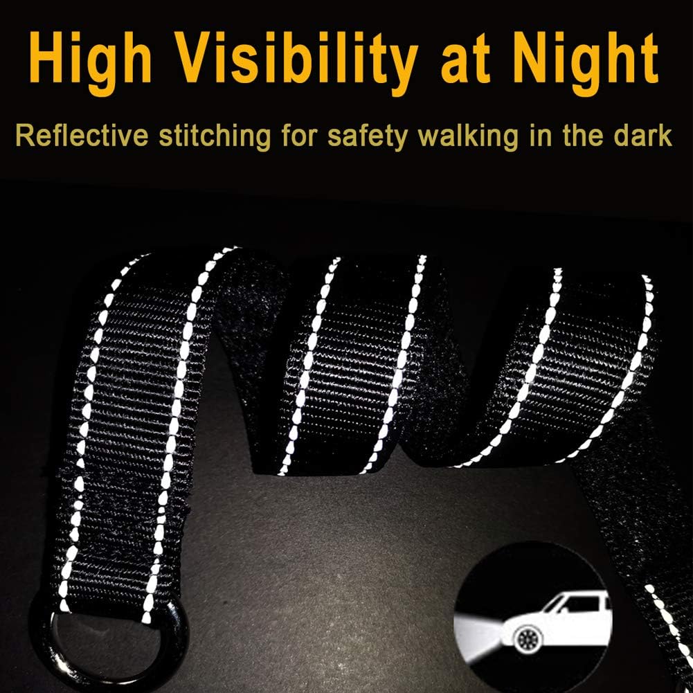 Reflective Slip Dog Collar Lightweight Loop Dog Collar 44-75lb Dogs