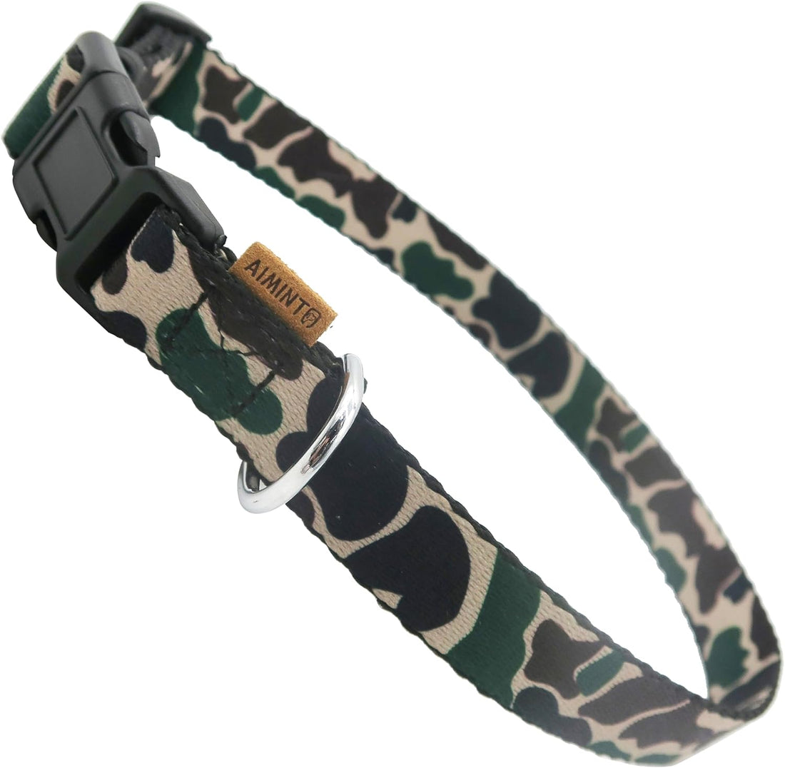 Dog Collar, Cute Camouflage Pattern