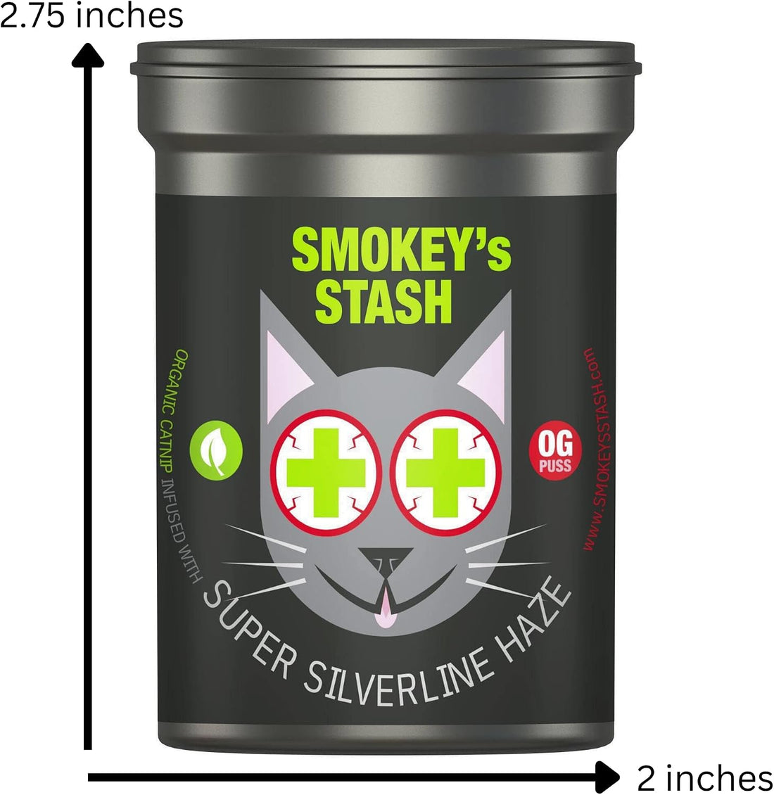 Smokey's Stash Silvervine Haze Potent Catnip and Silver Vine Blend