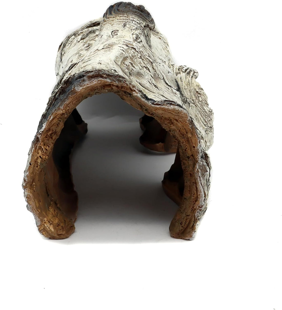 JIHAQUA Aquarium Resin Bark Terrarium Decor, Lizard