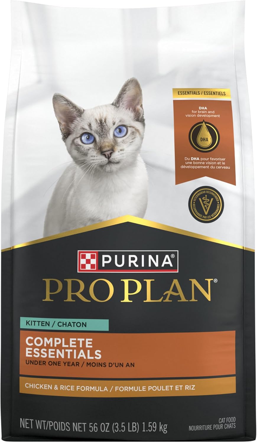 Purina Pro Plan Complete Essentials Kitten Food, Chicken & Rice