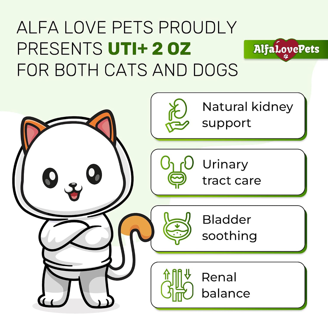 Cat UTI Treatment for Frequent Urination, Bladder & Kidney Irritation