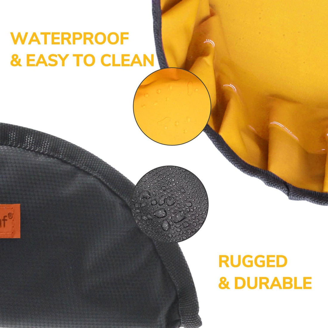 LumoLeaf Collapsible Dog Travel Bowl