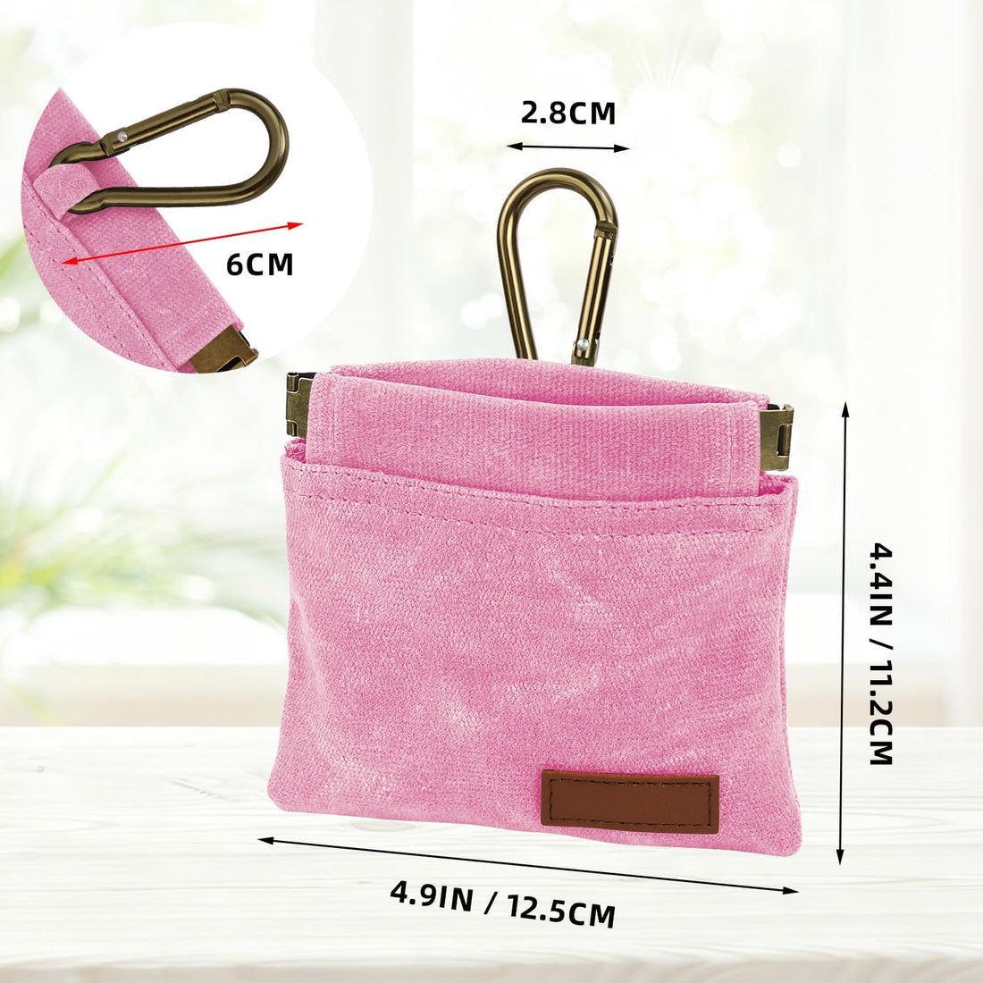 1 Pcs Pocket Pet Training Pouch,Dog Treat Pouch