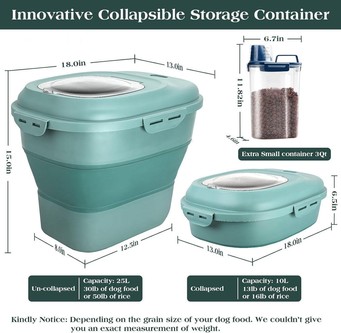 TIOVERY Dog Food Storage Container