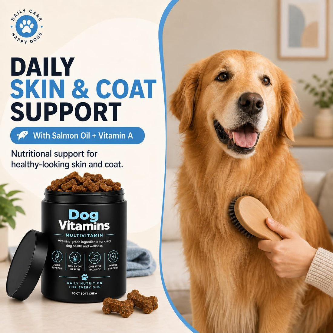 Dog Multivitamin for Itch Relief