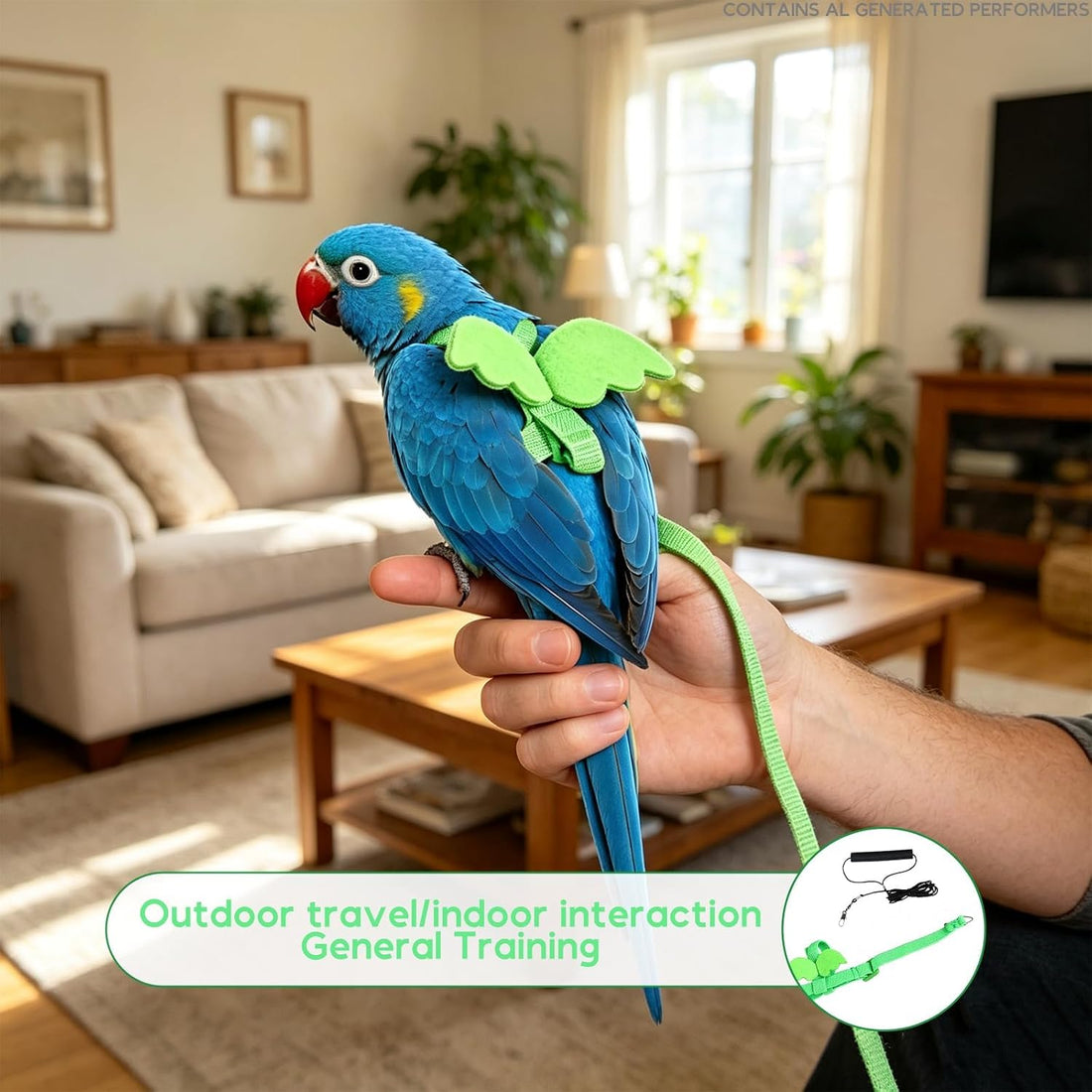 Bird Harness Leash for Pet Parrots