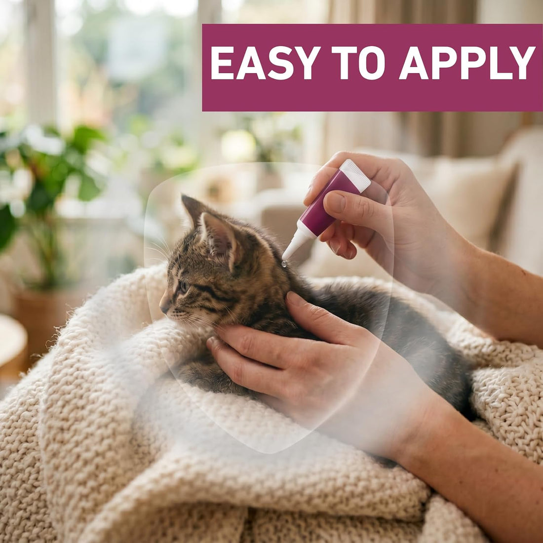 Topical Care Drops for Cats Spot-On Drops for Kitten Bunny Ferret