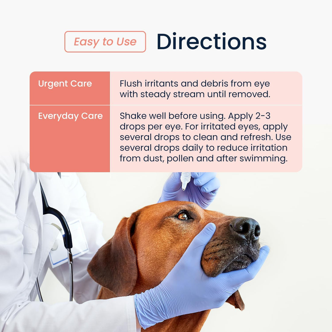 Vets Preferred Eye Cleaner for Dogs