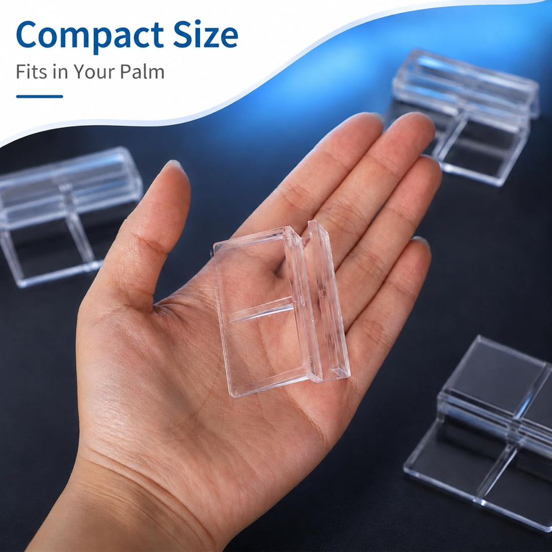 10 Pack Aquarium Lid Plastic Backstrip 6.3mm Aquarium Cover Bracket