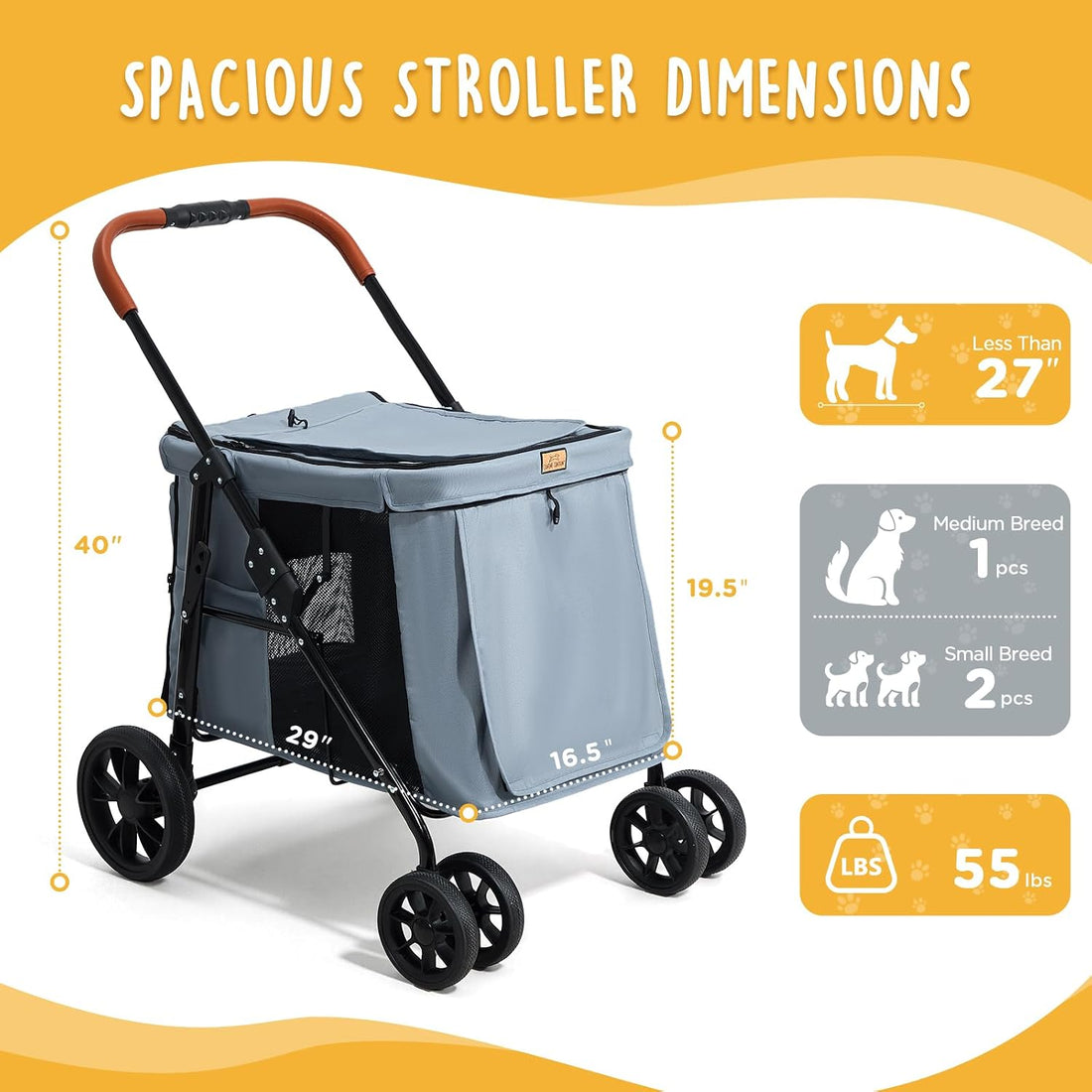 CANINE CANYON Scout Pet Stroller