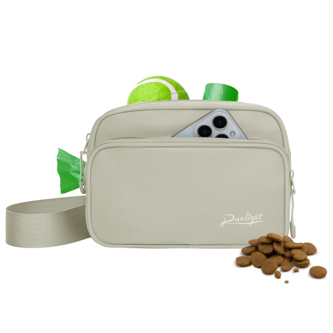 Runlight Dog Training Treat Pouch Fanny Pack,Dog Waist Belt,Dogs