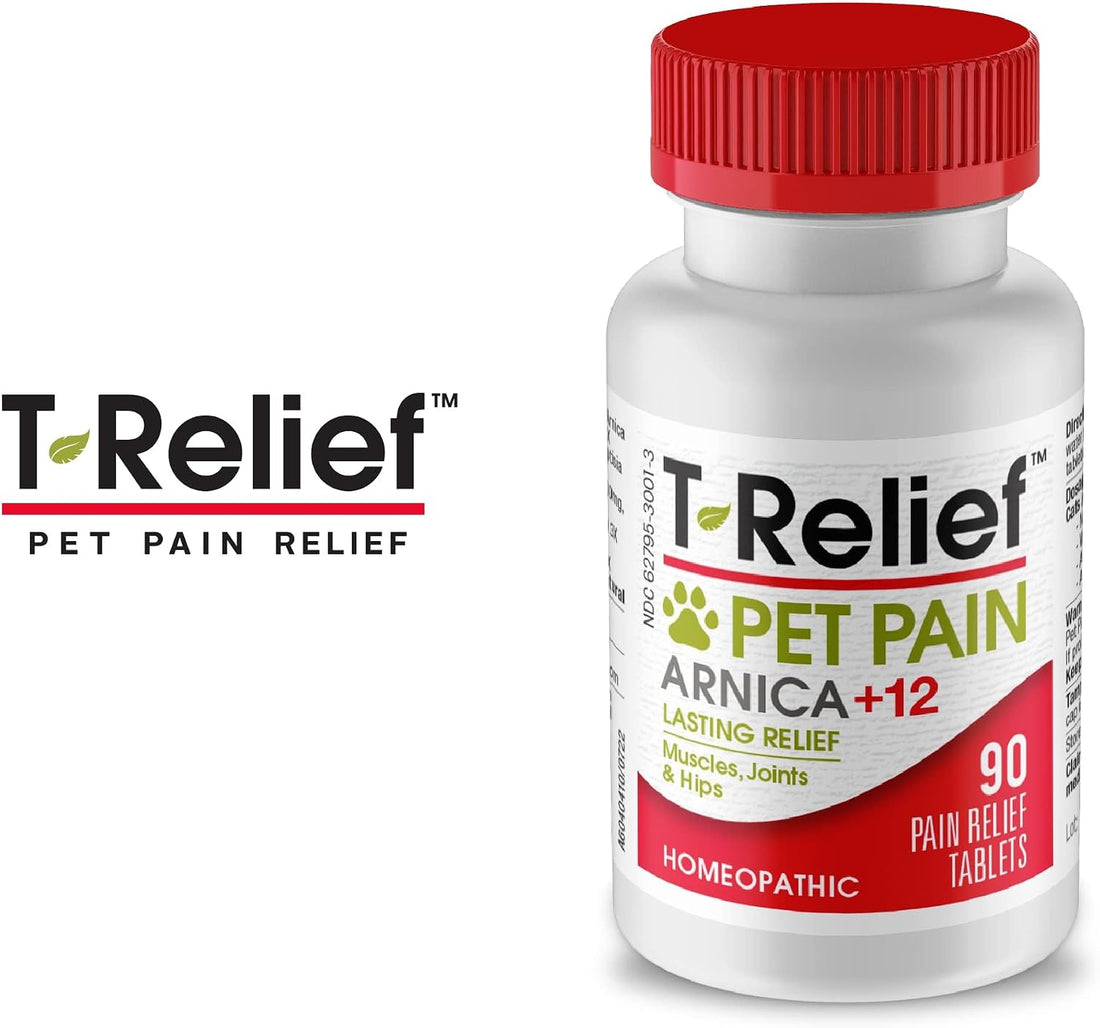T-Relief Pet Pain Relief Arnica +12 Powerful Natural Medicines Help