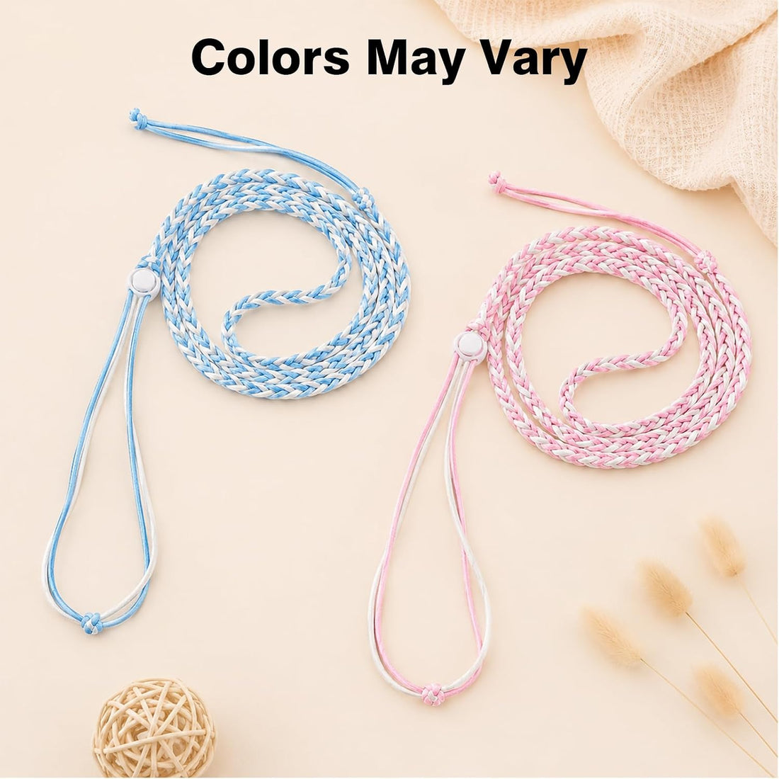 3 PCS Hamster Harness Leash Adjustable Small Animal Rope 57.87in