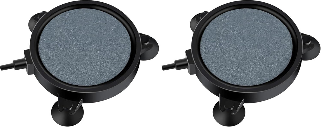 AQUANEAT Aquarium Air Stone Disc 4 inch, Aerator Bubble Diffuser