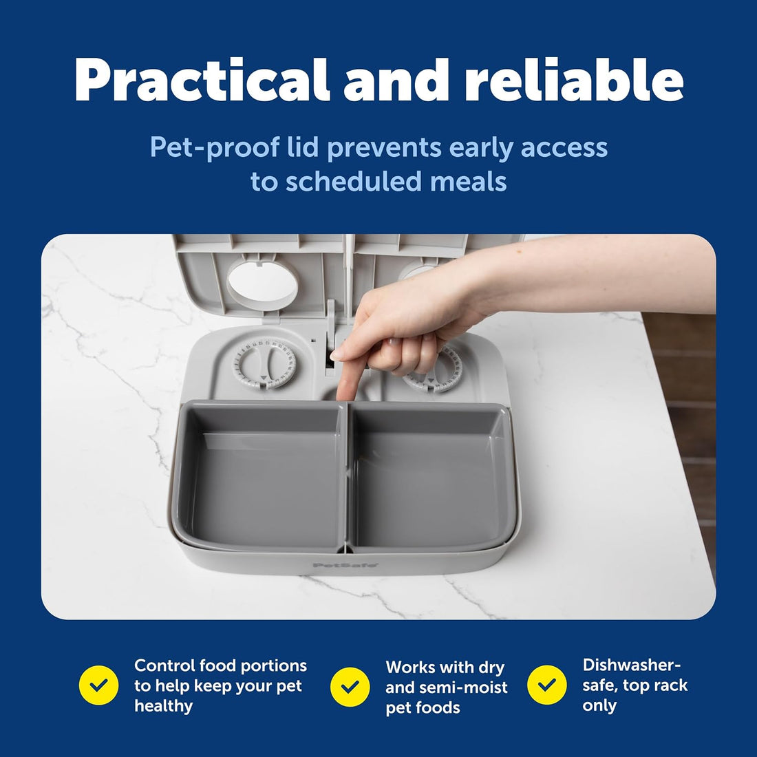 PetSafe Analog 2 Meal Programmable Pet Feeder