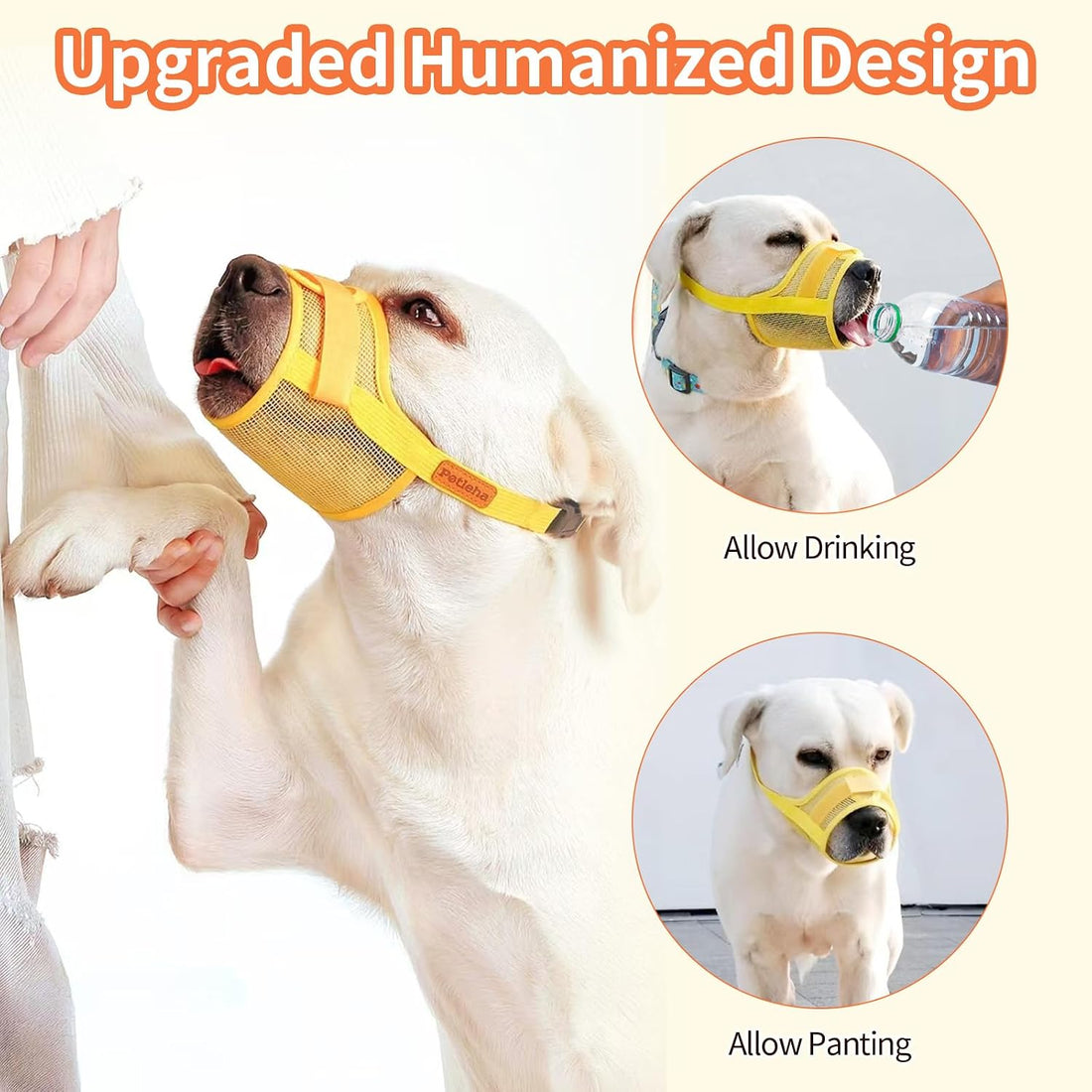 Dog Muzzle, Breathable Mesh for Grooming & Nail Care