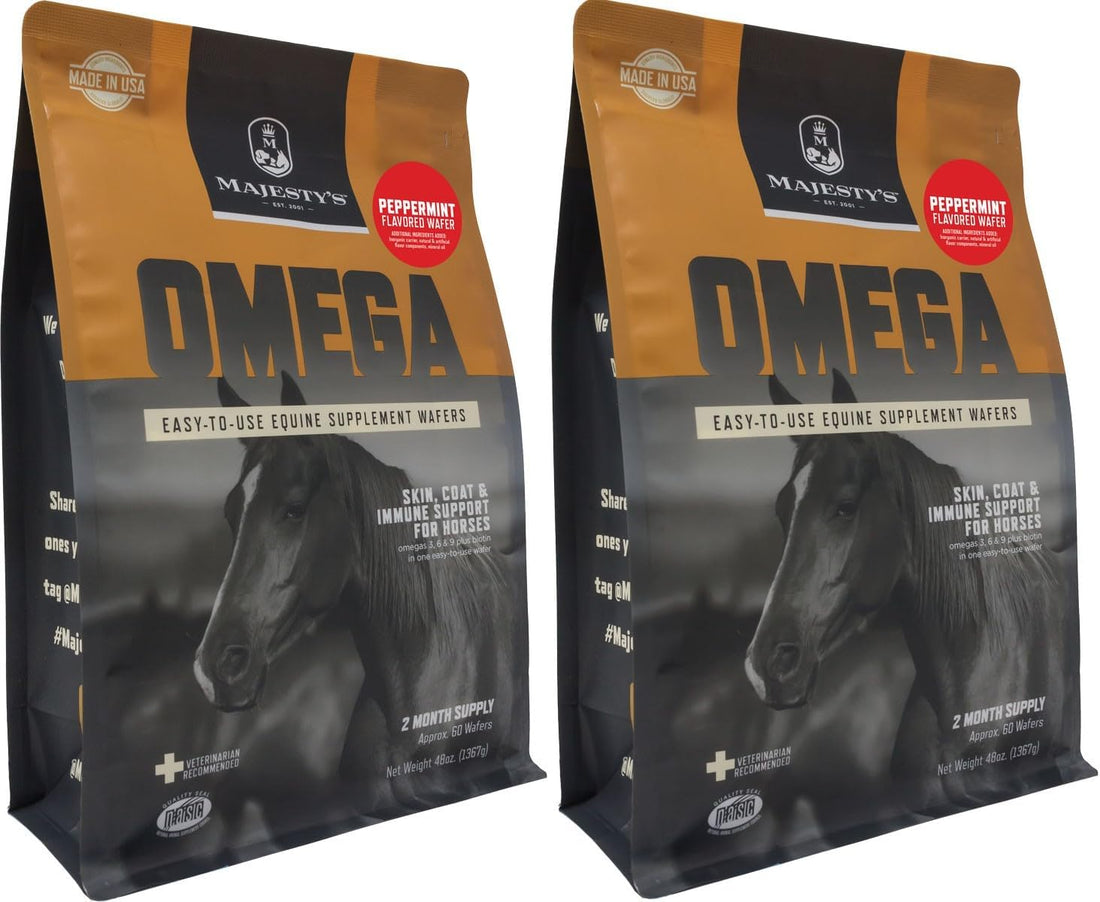 Majesty's Omega Wafers - Superior Horse / Equine Skin, Coat