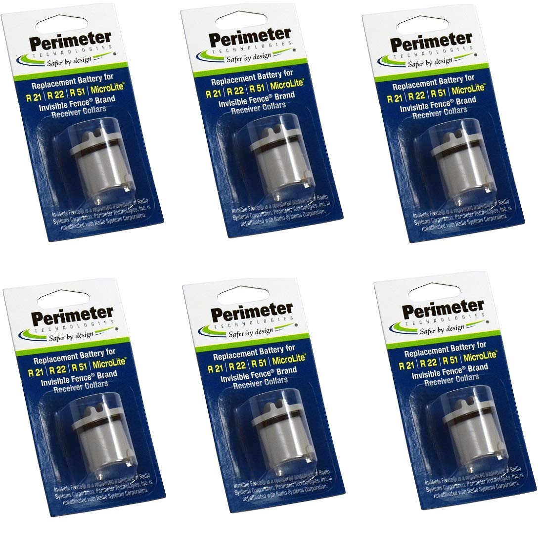 Perimeter Technologies Six Pack Dog Fence Batteries for Invisible