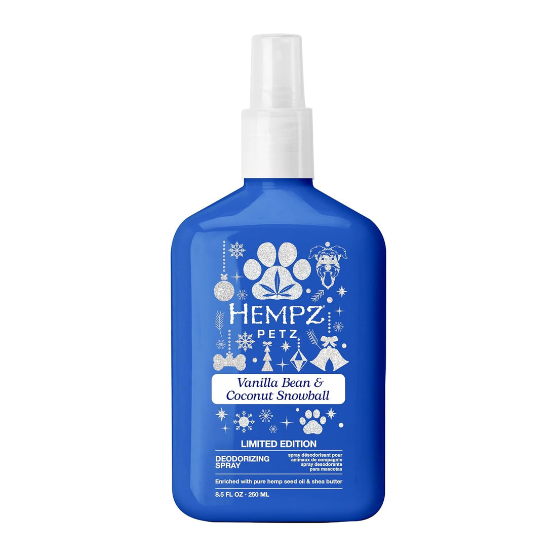 Hempz Vanilla Bean & Coconut Snowball Deodorizing Dog Spray