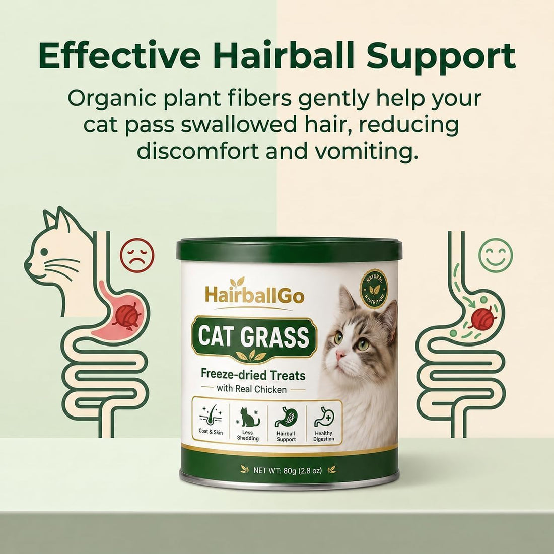 Cat Grass Freeze-Dried Treats