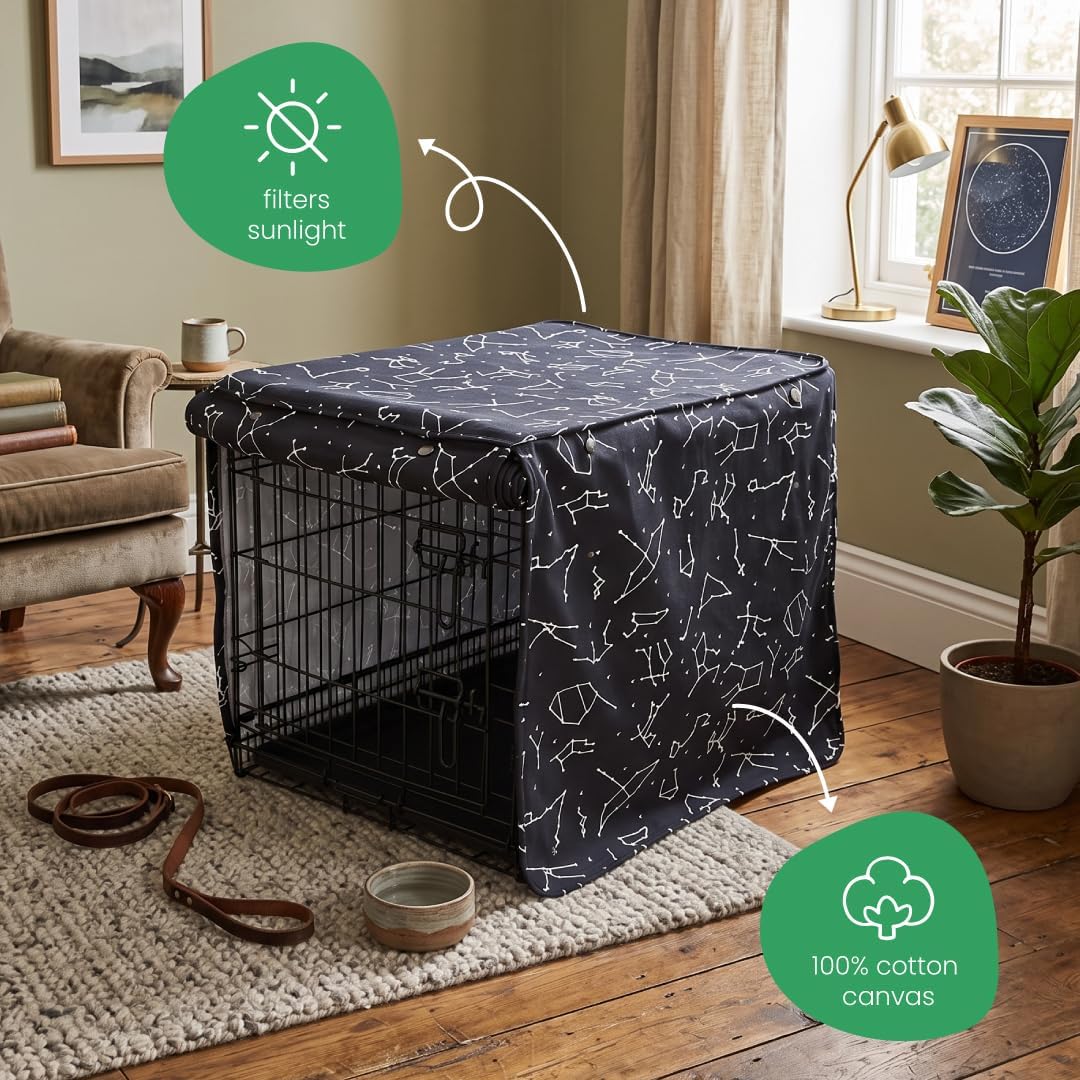 Molly Mutt Rocketman Dog Crate Cover