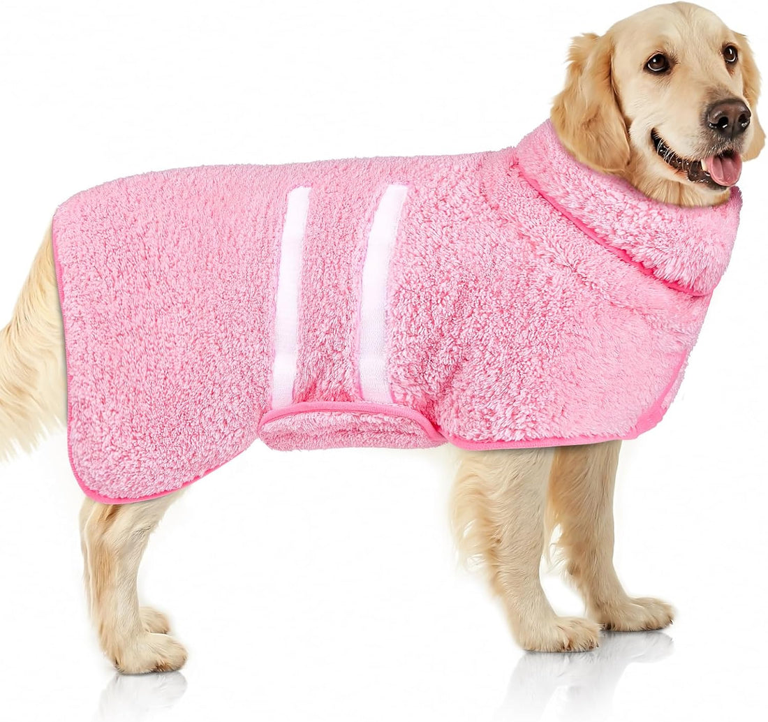 Unicorn Catcher Dog Bathrobe Super Absorbent Quick Drying Robe