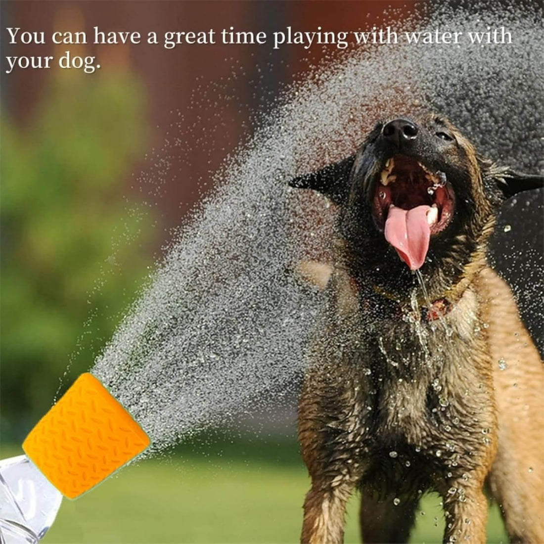 Portable Outdoor Shower for Dogs Bottle Attachment Outdoor Sprayer