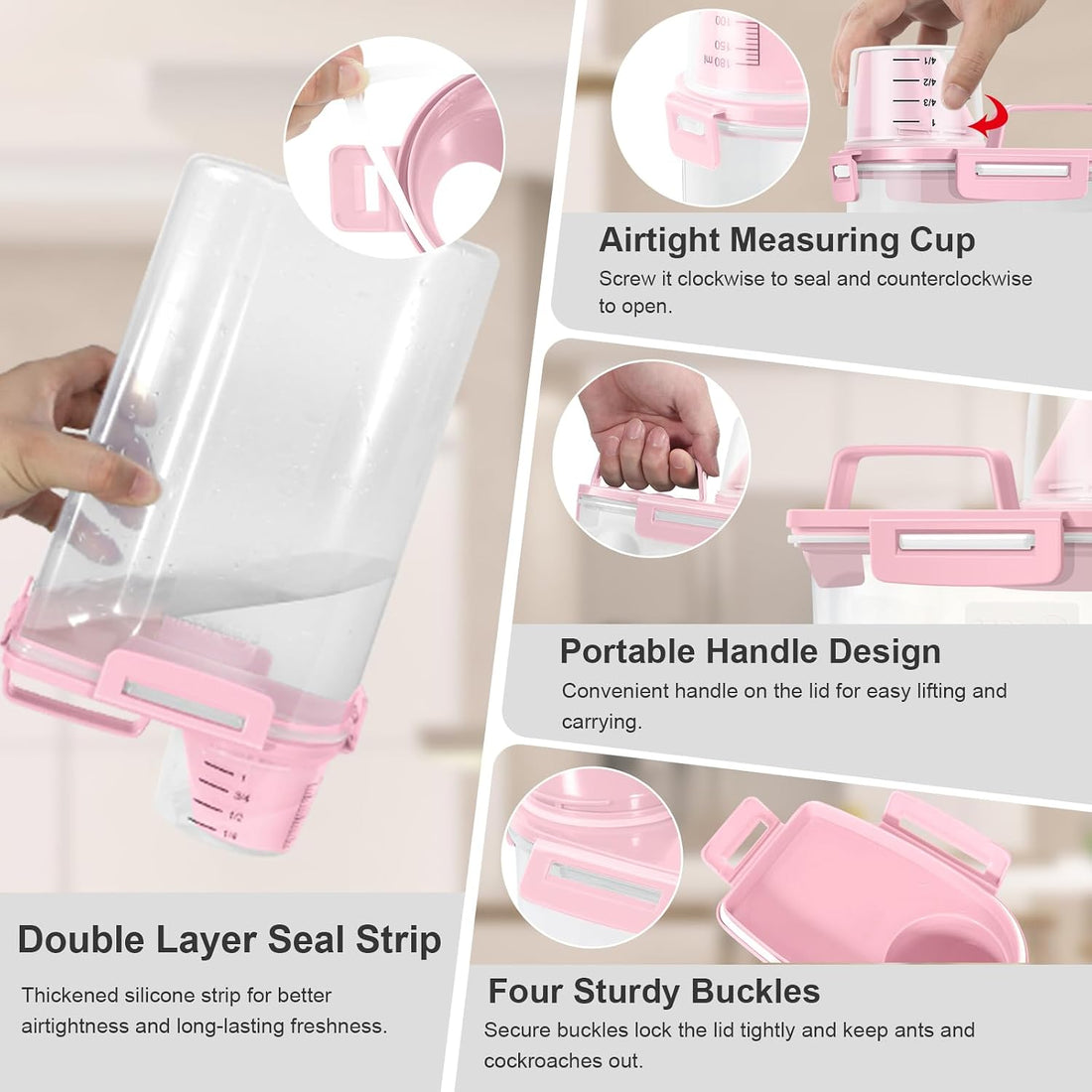 ODOMU Dog Cat Food Storage Container