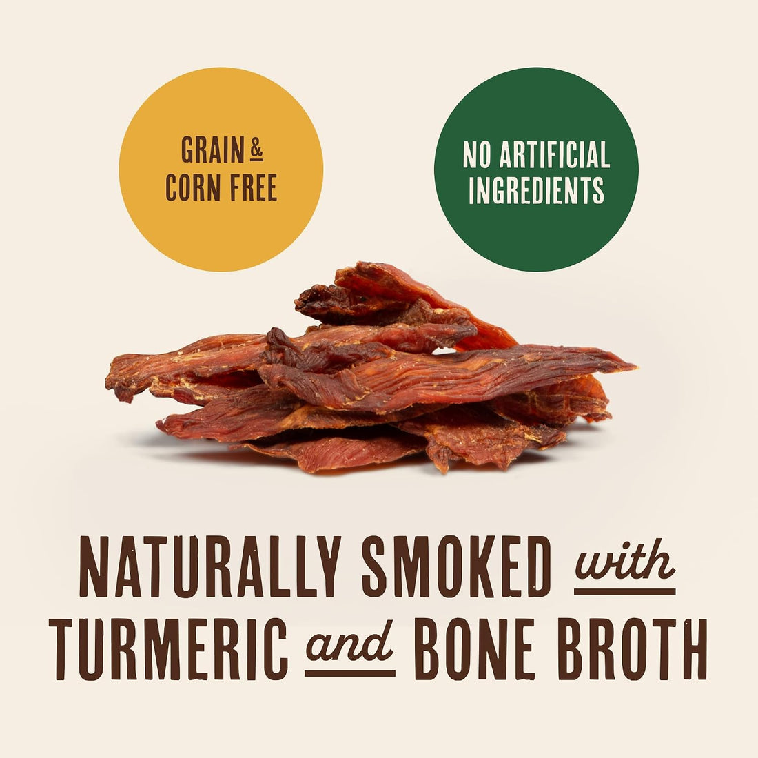 Waggin' Train Smoked Chicken Jerky Tenders for Dogs with Turmeric