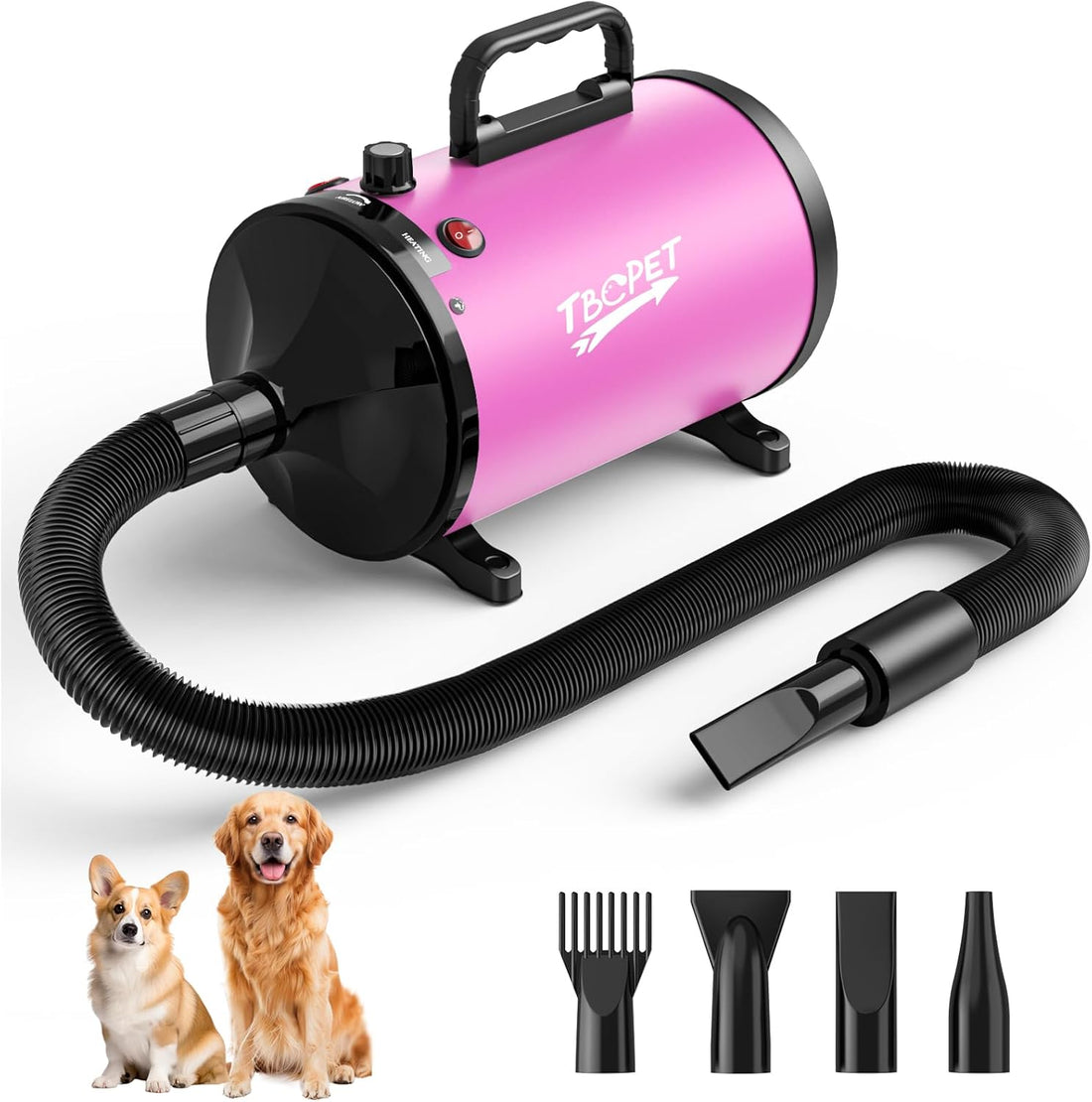 Dog Dryer High Velocity Dog Hair Dryer 5.2HP/3800W
