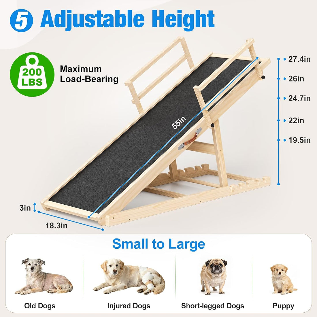 Tresbro Dog Ramp for High Bed