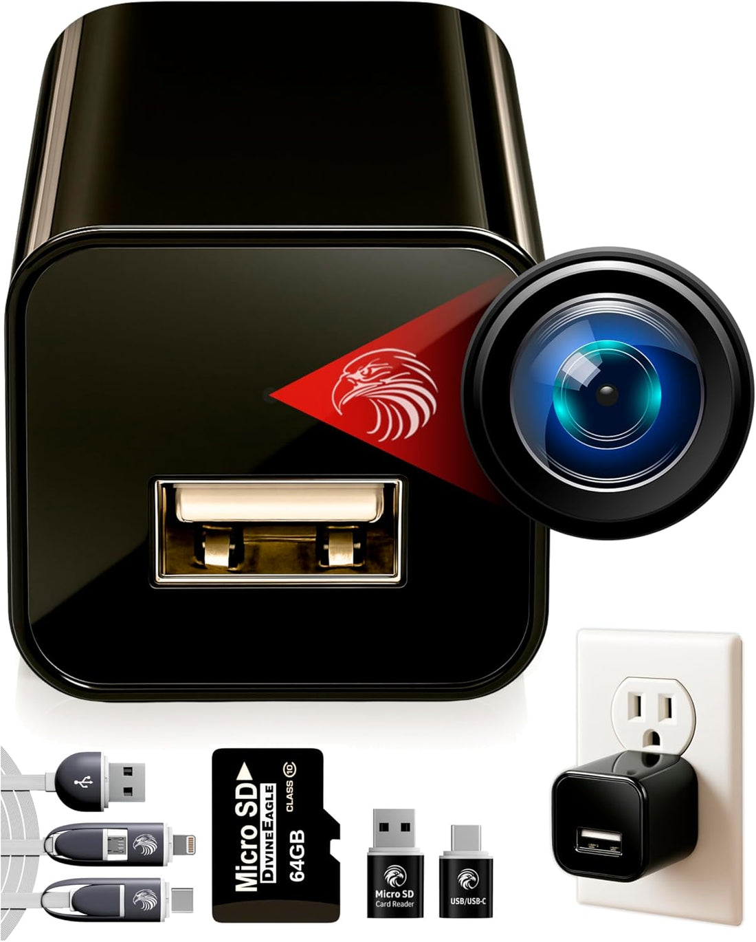 Plug-in Full HD Dome Camera - Premium Reliable 1080p Pet Cam