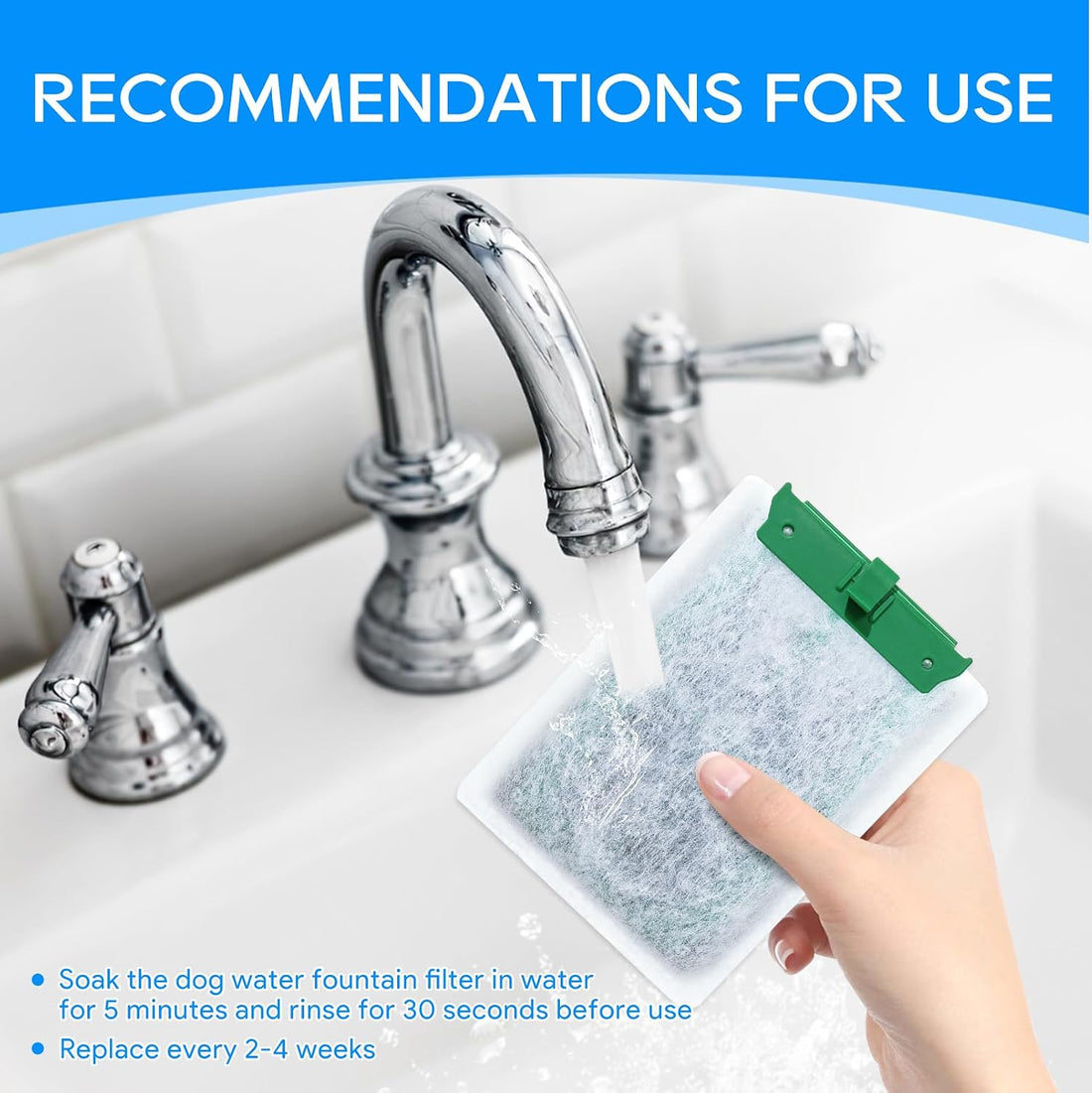 12PCS Medium Filter Cartridges Compatible with Tetra Whisper Bio-Bag