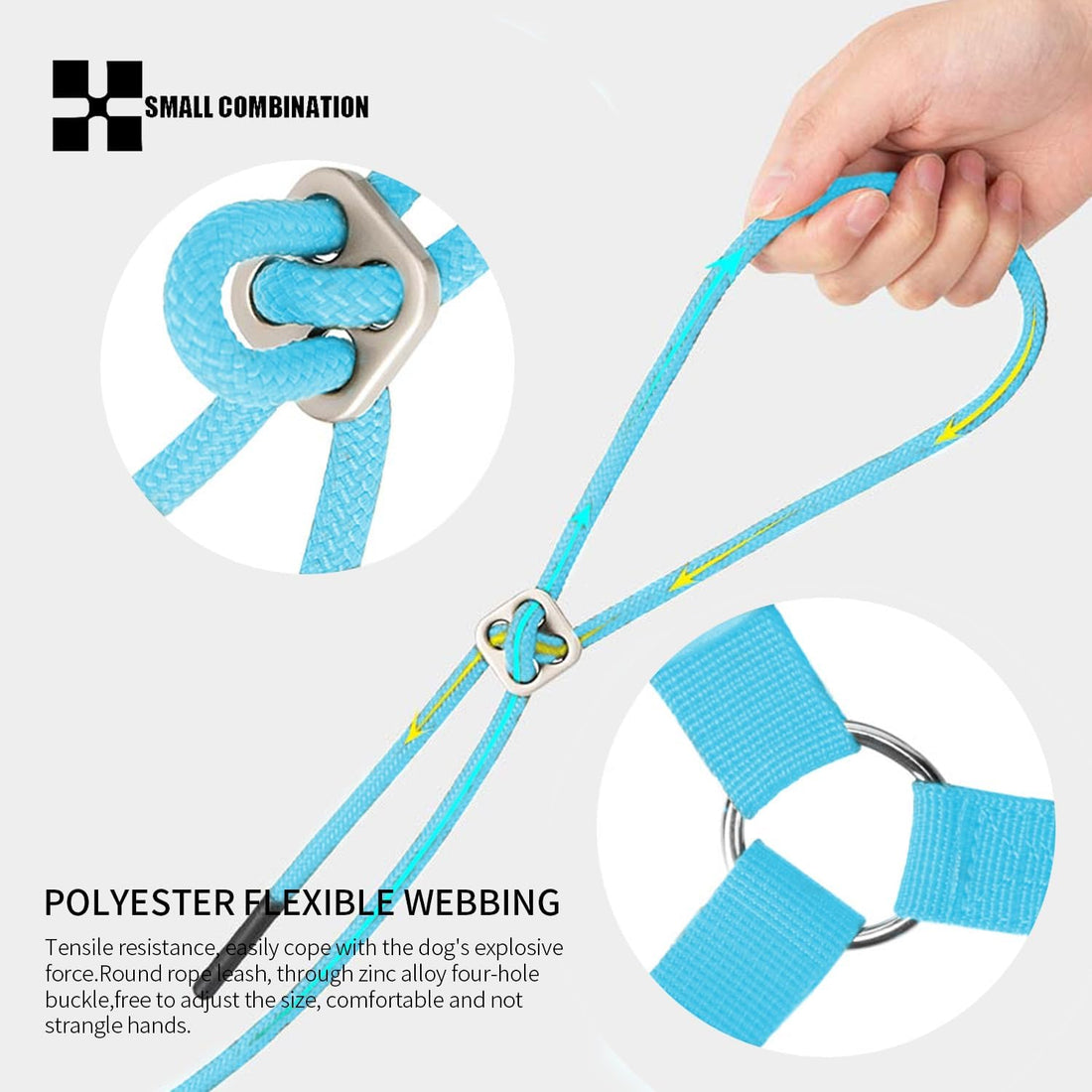 Dog Harness, Reflective No-Pull Pet Vest Harness for Small Medium Dogs