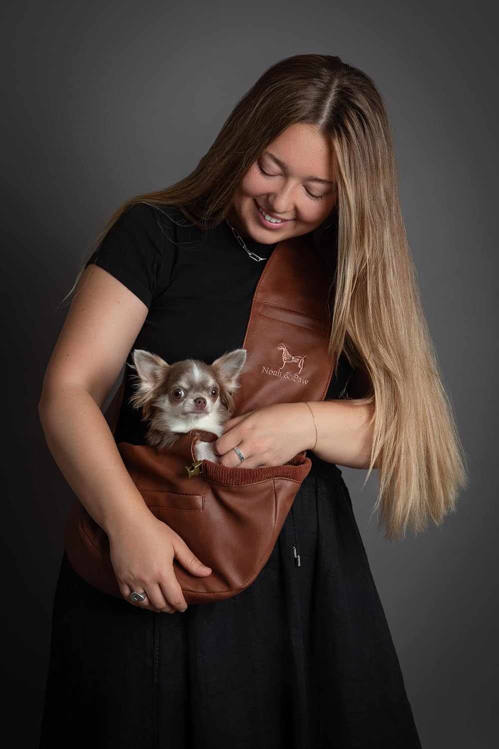 Noah & Paw Dog Sling Carrier for Small Dogs 3-10lb