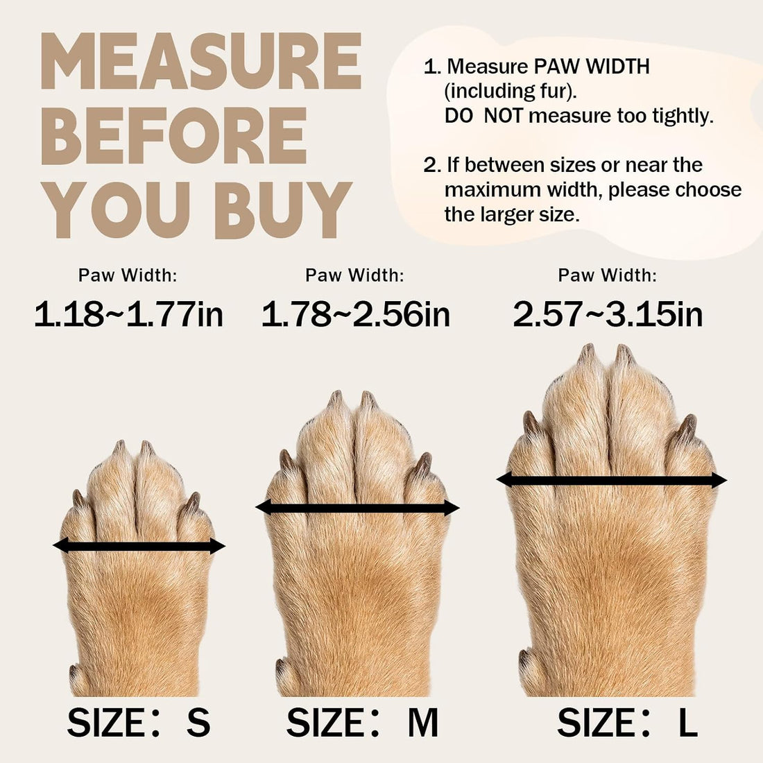 Disposable Dog Booties Waterproof, Paw Protectors, 20 Pcs, Large