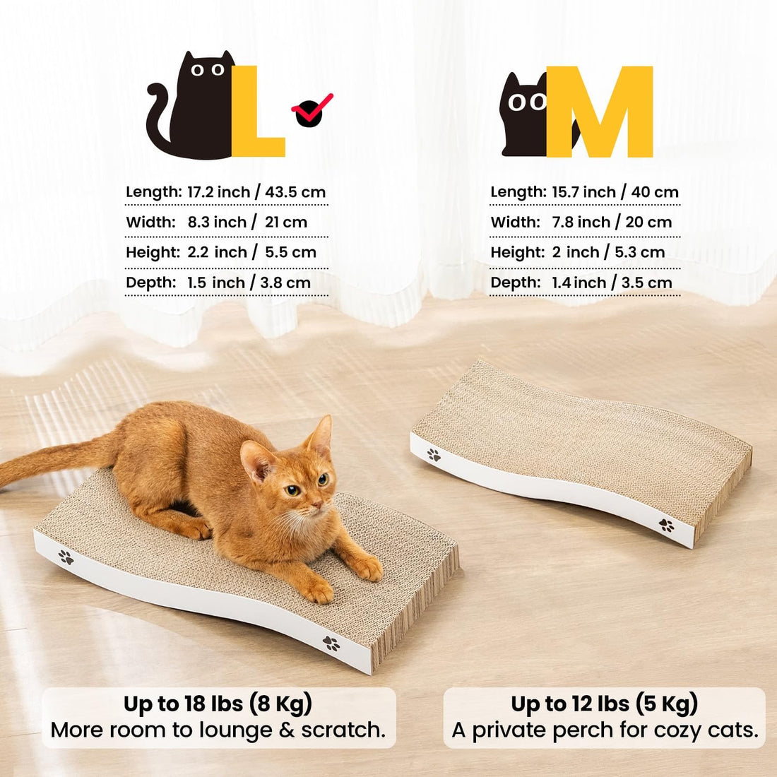 Cat Scratcher, Durable Scratch Pad
