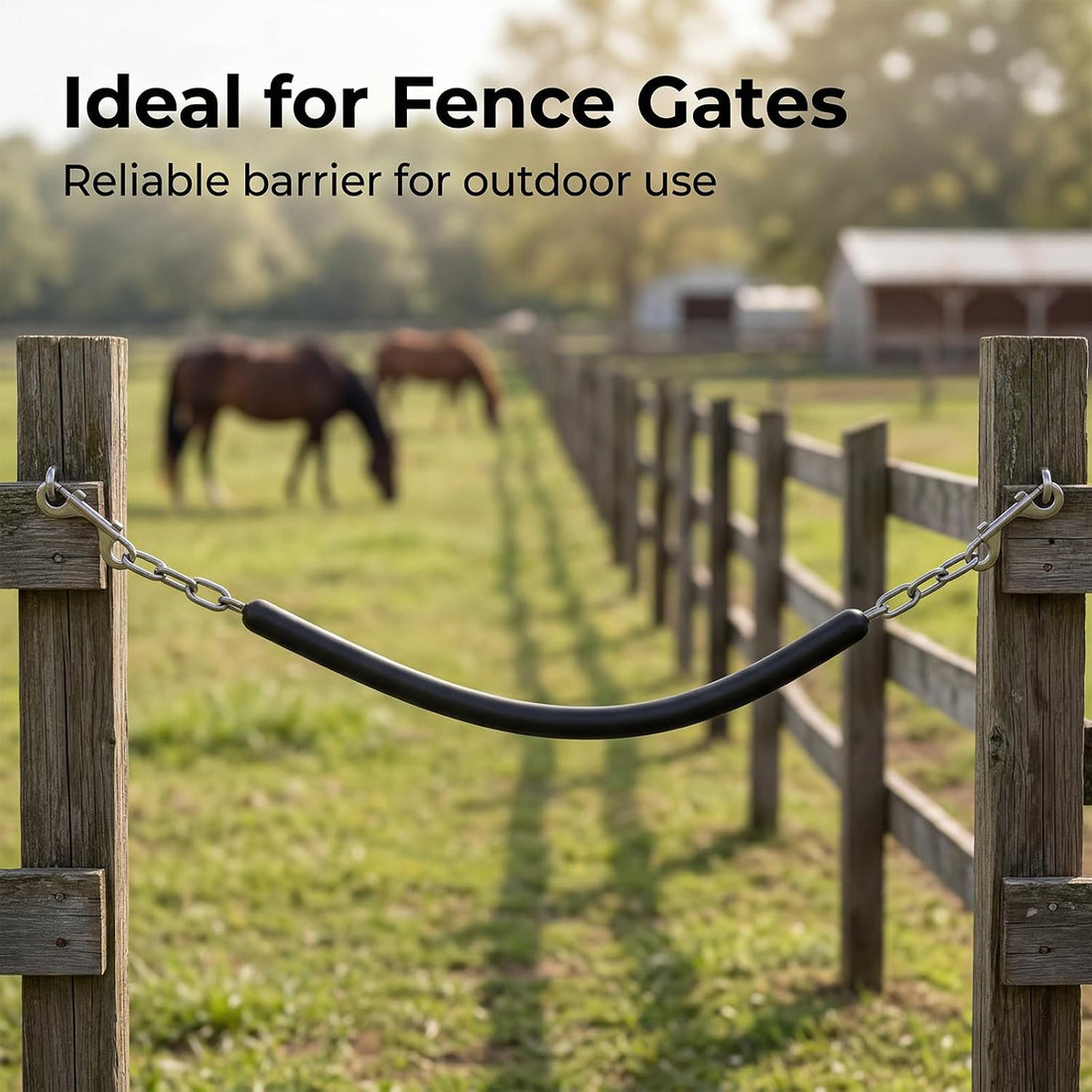 Lontcs Rubber Covered Horse Stall Chain