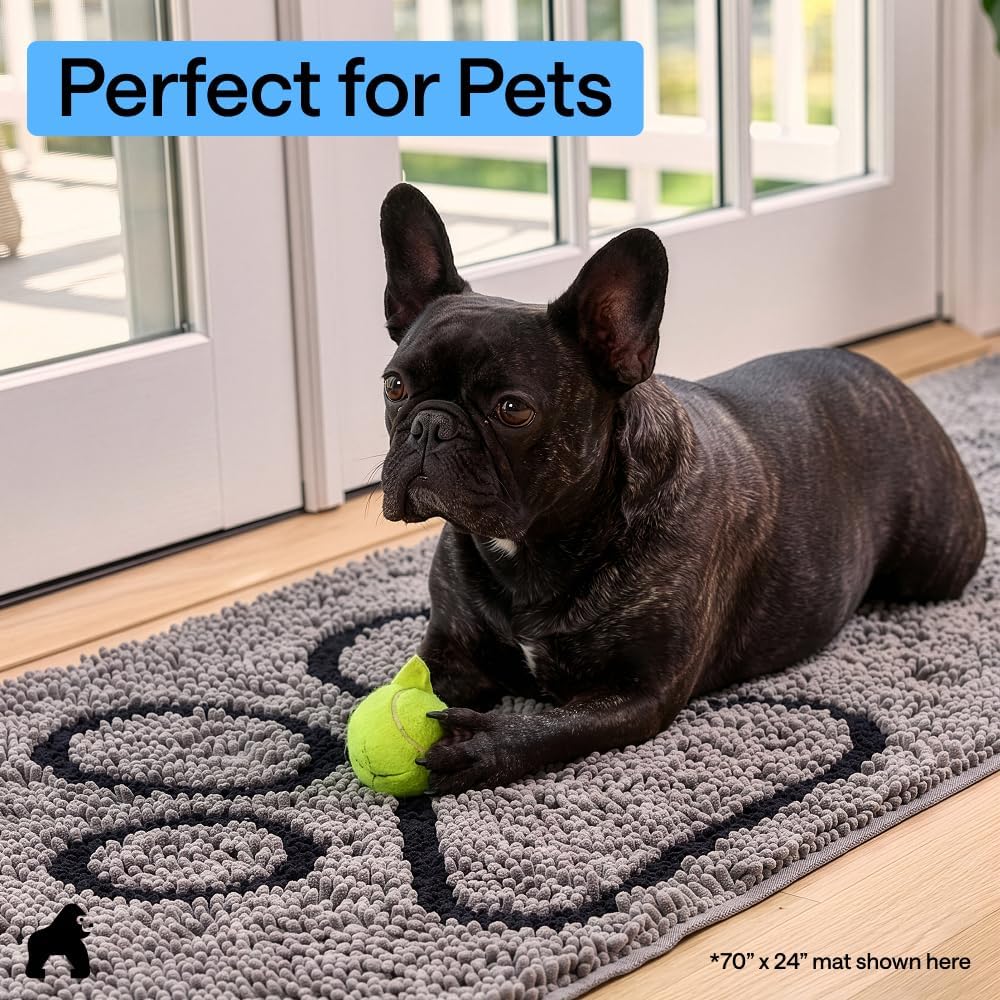 GORILLA GRIP SoakSTOPPER Dog Door Mat