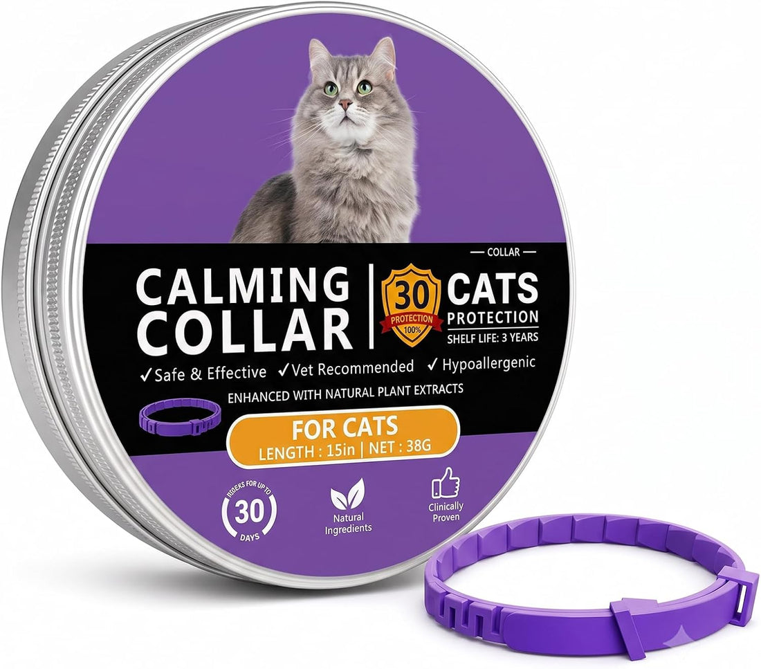 Calming Collar for Cats, 4 Pack Cat Pheromone Collar, 60-Day Each