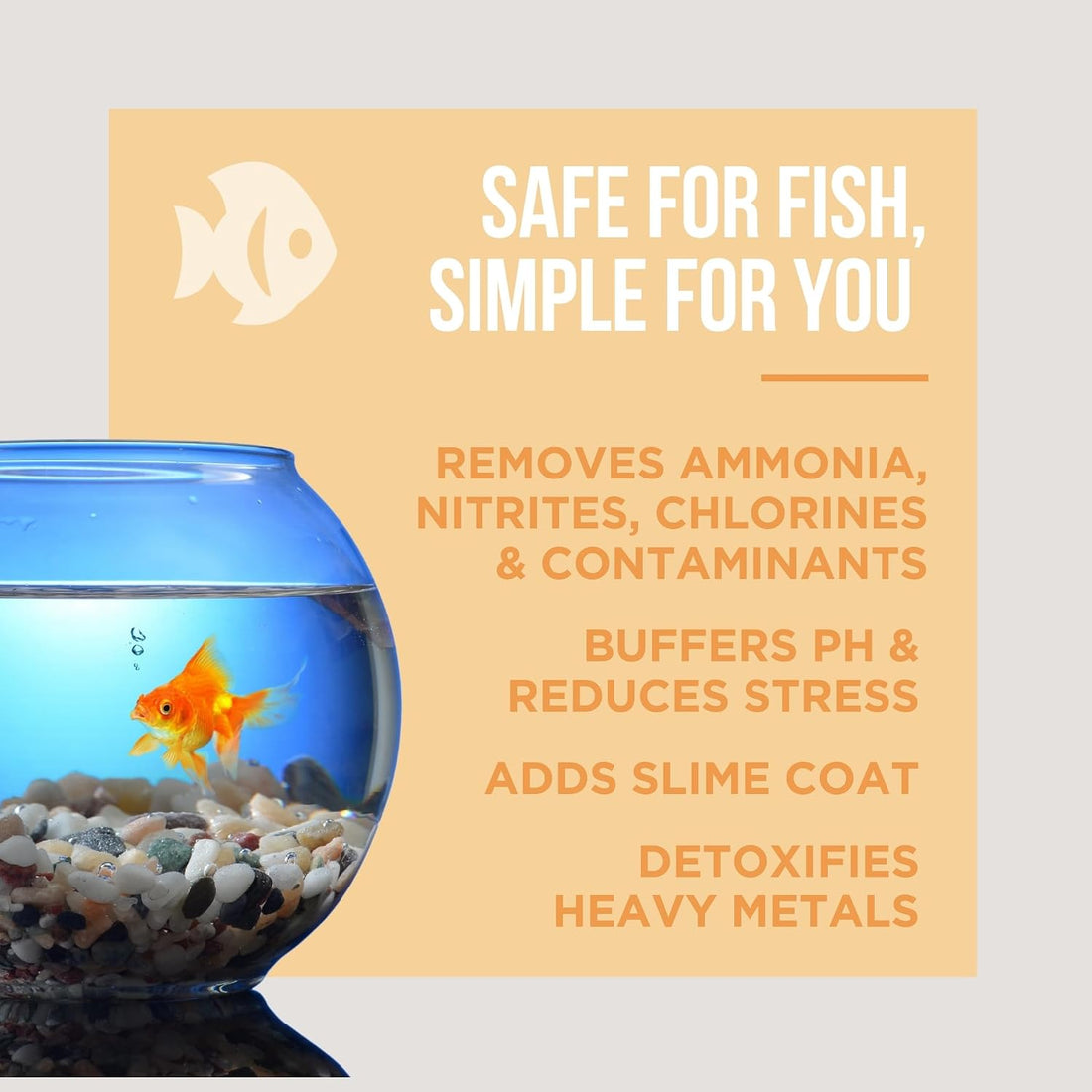 Natural Rapport Aquarium Water Conditioner, All-in-1 Dechlorinator