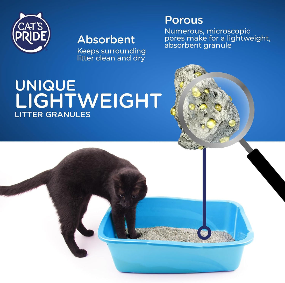 Cat's Pride Natural Lightweight Hypoallergenic Clumping Litter 10lb