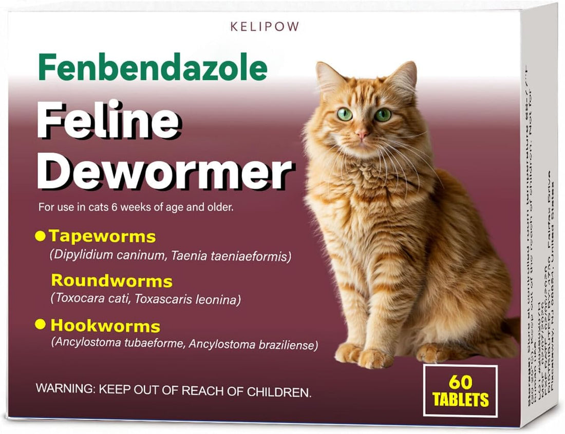 Dewormer for Cats & Kittens, Fenbendazole for Tapeworms