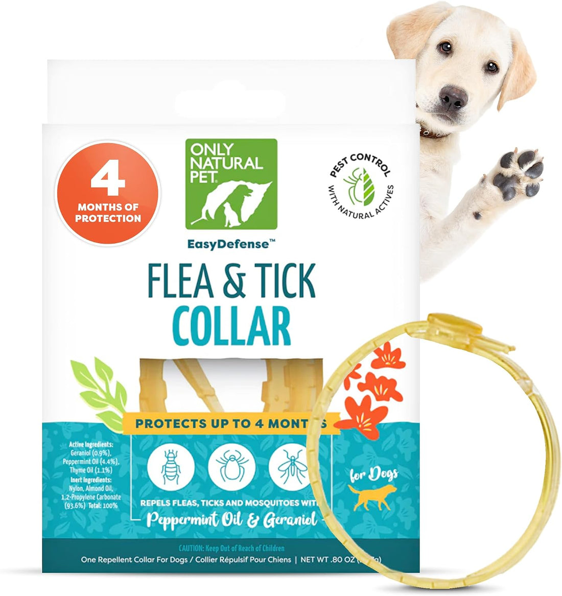 Only Natural Pet EasyDefense Flea & Tick Dog Collar