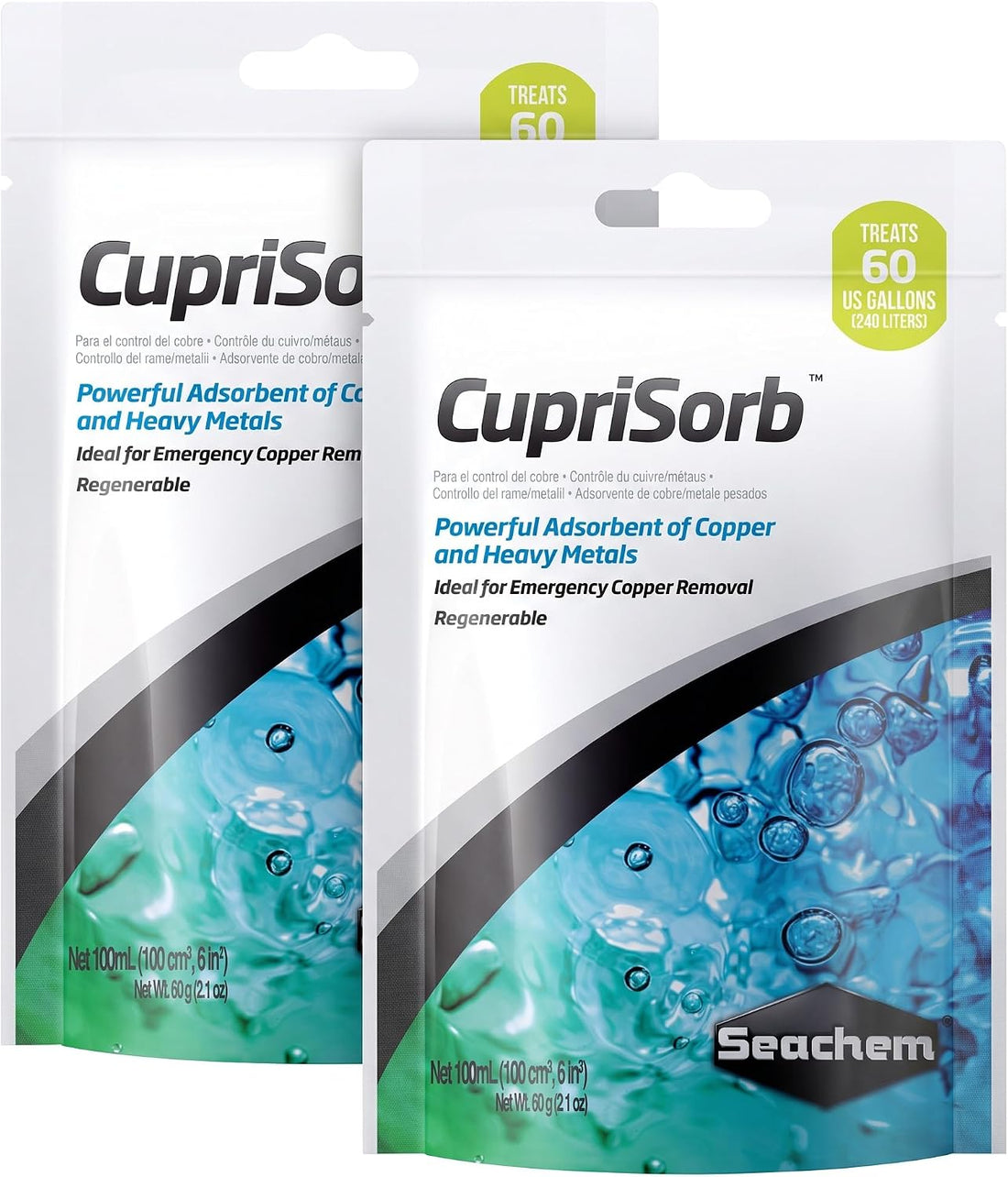 Seachem Cuprisorb 100ml (Pack of 2)