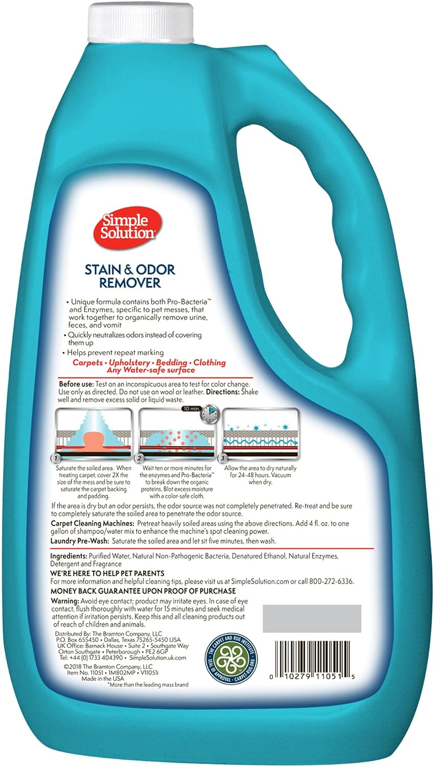 Simple Solution Stain & Odor Eliminator for Pets
