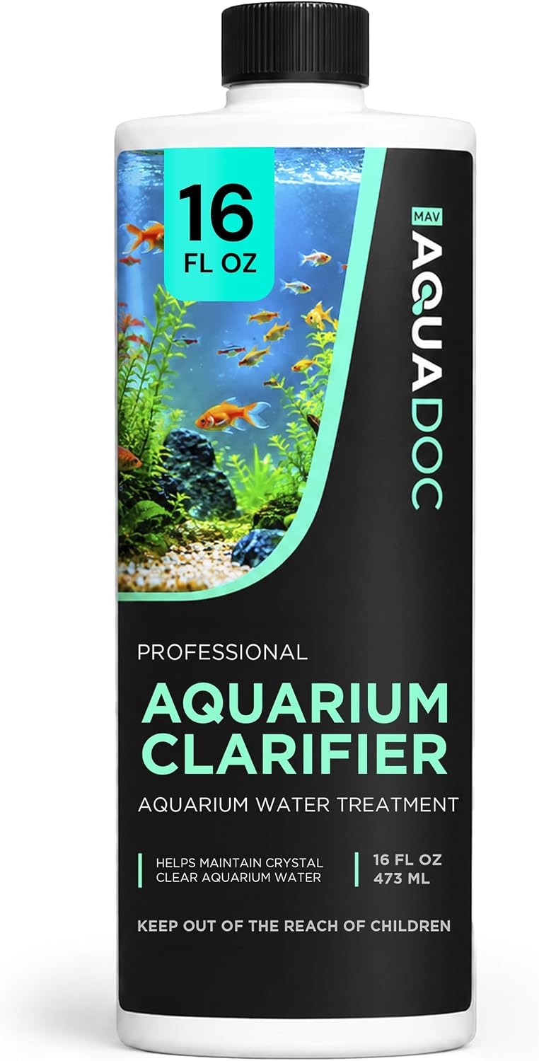 AquaDoc Aquarium Water Clarifier for Cloudy Fish Tank Water, 16 fl oz